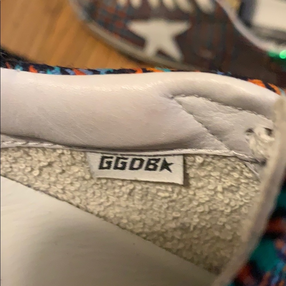 Tartan plaid Golden Goose sneakers - Picture 7 of 9